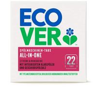 Ecover All in One Dishwasher Tablets, Pack of 22