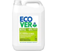 Ecover All-Purpose Cleaner Lemongrass & Ginger Refill 5L - Dilutable for Kitchen & Bathroom Surfaces