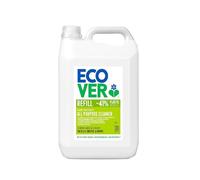 Ecover All Purpose Cleaner Refill, Tackles Dirt & Grime, For Hard Surfaces, Lemongrass & Ginger Scent, Pack of 1, 1 x 5L