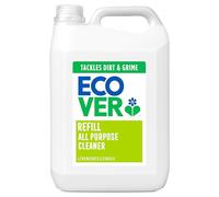 Ecover All Purpose Cleaner Refill, Tackles Dirt & Grime, For Hard Surfaces, Lemongrass & Ginger Scent, Pack of 1, 1 x 5L