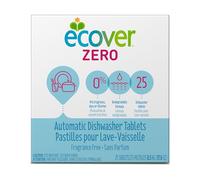 Ecover Automatic Dishwasher Soap Tablets, Zero (Fragrance-Free), 25 Count