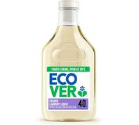 Ecover Concentrated Colour Laundry Detergent, Laundry Washing Liquid, Fresh Apple Blossom & Freesia Scent, 1 x 40 Washes, 1 x 1.43L