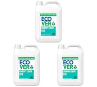 Ecover Concentrated Bio, Laundry Detergent Refill, Laundry Washing Liquid, Honeysuckle & Jasmine, 142 Washes, 5L (Pack of 3)