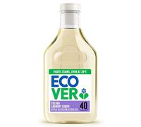 Ecover Concentrated Colour Laundry Detergent, Laundry Washing Liquid, Fresh Apple Blossom & Freesia Scent, 1 x 40 Washes, 1 x 1.43L