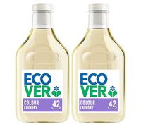 Ecover Concentrated Colour Laundry Liquid, Apple Blossom & Freesia, 2 x 42 Washes, 2 x 1.5L (Pack of 2)