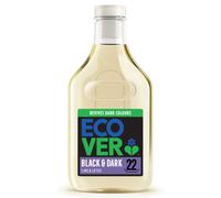 Ecover Delicate Bio Laundry Detergent, Black And Dark Laundry Washing Liquid, Fresh Lime & Lotus, Pack of 1, 22 Washes, 1L
