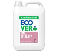 Ecover Delicate Laundry Detergent Refill, Laundry Washing Liquid, Fresh Waterlily & Honeydew Scent 1 x 111 Washes, 1 x 5L