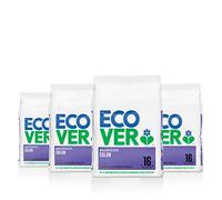Ecover Environmentally Friendly Colour Washing Powder Concentrate - Lavender Pack of 4 (4 x 1,2 kg)