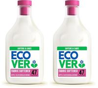 Ecover Fabric Softener, Fabric Conditioner to Soften Your Clothes, Fresh Apple Blossom & Almond Scent 1 x 47 Washes, 1 x 1.43L (Pack of 2)