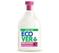 Ecover Fabric Softener, Fabric Conditioner to Soften Your Clothes, Fresh Apple Blossom & Almond Scent 1 x 47 Washes, 1 x 1.43L