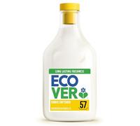 Ecover Concentrated Fabric Softener, Fabric Conditioner to Soften Your Clothes, Fresh Vanilla & Gardenia Scent 1 x 57 Washes, 1 x 1.43L