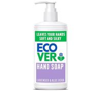 Ecover Hand Wash, Hand Soap, Gentle Hand Cleansing, Fresh Lavender & Aloe Scent, Pack of 1, 1 x 250ml
