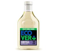 Ecover Mild Detergent Black & Dark - Lime & Lotus (1L/22 Washes), Liquid Detergent with Plant-Based Ingredients, ECOVER Detergent for Dark Laundry