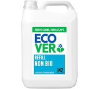 Ecover Concentrated Non-Bio, Laundry Detergent Refill, Laundry Washing Liquid, Lavender and Sandalwood, 142 Washes, 5L