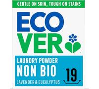 Ecover Non-Bio Laundry Detergent Powder, Laundry Washing Detergent, Fresh Lavender and Eucalyptus Scent, 1 x 19 Washes, 1 x 0.95kg