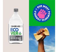 Ecover Power Washing Up Liquid Refill, Bergamot & Sage Scent, 5L
