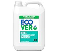 Ecover Universal hibiscus & jasmine laundry detergent (5L/100 wash loads), liquid detergent with plant-based ingredients, nourishing heavy duty detergent for maintaining and protecting clothes