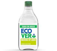 Ecover Washing Up Liquid, Lemon & Aloe Vera, Grease Cutting, 450ml