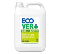 Ecover Washing Up Liquid Refill, Lemon & Aloe Vera, 5 L