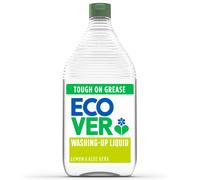 Ecover Washing Up Liquid, Washing Up Soap, Tough on Grease and Grime, Fresh Lemon & Aloe Scent, 1 x 950ml