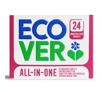 Ecover Wrapper Free All-in-One Dishwasher Tablets - 24 Tabs