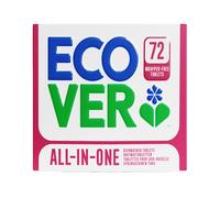 Ecover Wrapper Free All-in-One Dishwasher Tablets - Lemon & Mandarin - 72 Tabs