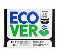 Ecover Wrapper Free All-In-One Power Dishwasher Tablets - 45 Tablets