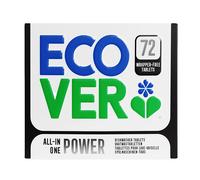 Ecover Wrapper Free All-In-One Power Dishwasher Tablets - 72 Tablets