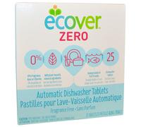 Ecover, Zero, Automatic Dishwasher Tablets, Fragrance Free, 25 Tablets, 17.6 oz (0.5 kg)