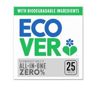Ecover All In 1 Zero Dishwasher Tablets x 25 4004305