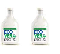 Ecover Zero Fabric Softener, Baby Fabric Conditioner, For Sensitive Skin, Dermatologically Tested, 1 x 47 Washes, 1 x 1.43L (Pack of 2)