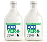Ecover Zero Fabric Softener for Sensitive Skin, Baby Fabric Conditioner, Dermatologically Tested, 2 x 47 Washes, 2 x 1.43L