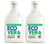 Ecover Zero Fabric Softener for Sensitive Skin, Baby Fabric Conditioner, Dermatologically Tested, 2 x 47 Washes, 2 x 1.43L