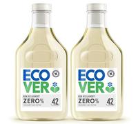 Ecover Zero Laundry Liquid for Sensitive Skin, 2 x 42 Washes, 2 x 1.5L (Pack of 2)