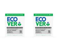 Ecover Zero Non-Bio Laundry Detergent Powder, For Sensitive Skin, Laundry Washing Detergent for Baby Laundry, 1 x 19 Washes, 1 x 0.95kg (Pack of 2)