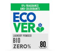 Ecover Zero Non-Bio Laundry Detergent Powder, For Sensitive Skin, Laundry Washing Detergent for Baby Laundry, 1 x 80 Washes, 1 x 4kg