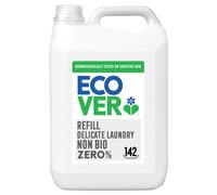 Ecover Zero Non-Bio Laundry Detergent Refill, For Sensitive Skin, Baby Laundry Washing Liquid, 142 Washes, 5L