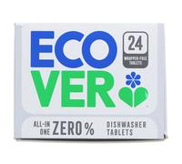 Ecover Zero Wapper Free All-in-One Dishwasher Tablets - 24 Tabs