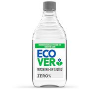 Ecover Zero Washing Up Liquid, Washing Up Soap, Tough on Grease and Grime, Dermatologically Tested, 1 x 450 ml