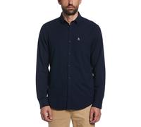 Ecovero Oxford Stretch Shirt In Dark Sapphire
