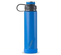 ECOVESSEL Boulder-24oz Triple Insulated Stainless Steel Hot or Cold Drinking Bottle , Hudson Blue