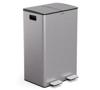 EcoVista waste bin with compost bin rubbish bin 60 litres