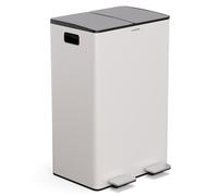 EcoVista waste bin with compost bin rubbish bin 60 litres + 3L compost bin soft-close