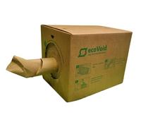ecoVoid 100% Recycled Void Fill Packaging Paper in Box 450m x 350mm x 75gsm. Ready-to-Use, Compact & Sustainable | Filling Paper, Parcel Stuffing Material, Protective Material for Packing Boxes