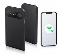 ECOVOX E1 Portable WiFi Hotspot, SIM-Free 4G LTE Mobile Router with Cloud SIM, 3000mAh Travel WiFi Device, Connects Up to 9 Devices, USB-C, WPA2 Security, for Travel and Remote Work
