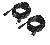 ECOWHO Extension Cable, 2 Pack Extension Lead Waterproof Cord Anti-Corrosion Wiring for Garden Lights Path Lighting LED Landscape Spotlights (4m)