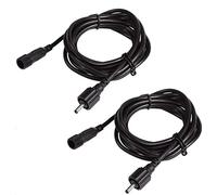 ECOWHO Extension Cable, 2 Pack Extension Lead Waterproof Cord Anti-Corrosion Wiring for Garden Lights Path Lighting LED Landscape Spotlights (2m)