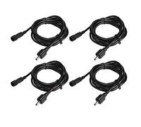ECOWHO Extension Cable, Extension Lead Waterproof Cord Anti-Corrosion Wiring for Garden Lights Path Lighting LED Landscape Spotlights (2m-4 Pack)