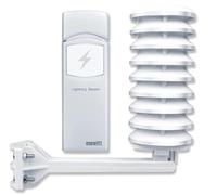 Ecowitt Sensor, Wireless Lightning Detection Sensor with Solar Radiation Shield Outdoor Weather Station Ecosystem Upgraded Version WH57