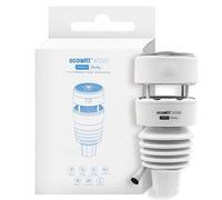 Ecowitt WS90 Powered by Shelly - Zigbee 7-in-1 Weather Station, Ultrasonic Haptic Sensor, IPX5, High-Precision, Custom Safety Alerts, Solar-Powered, Temperature & Humidity Tracking, Gateway Required